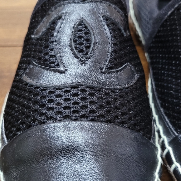 AUTHENTIC CC CHANEL ESPADRILLES 38 EU - Picture 7 of 11